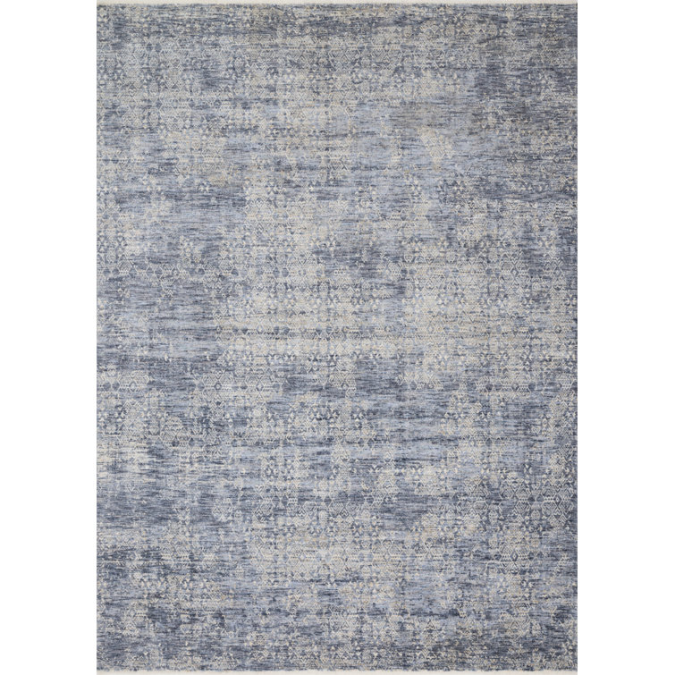 Loloi Rugs Pandora Oriental Dark Blue Area Rug & Reviews Wayfair